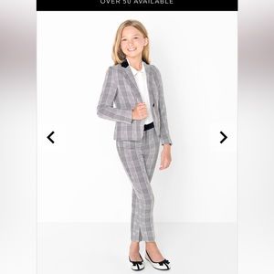 Girls Checked Suit! Perfect for girls who don’t want to wear a dress!